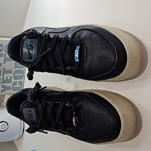 Air Force One AF1 Low Sage in Oil Grey Excellent Condition Woman's Size 9.5 - Picture 4 of 10